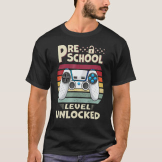 Upplåst videospel på förskolenivå Back to school T Shirt