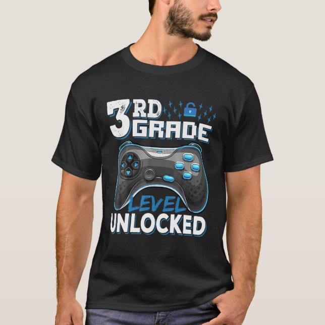 Upplåst videospel på Klass Back to school T Shirt (Framsida)