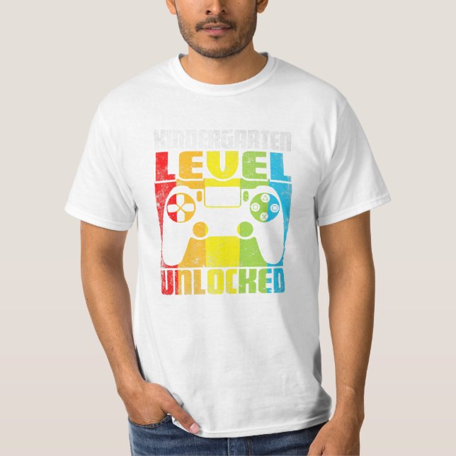 Upplåst videospel på Nivå T Shirt (Framsida)
