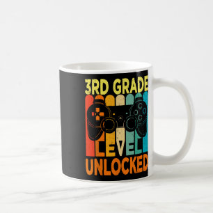 Upplåst videospel på tredje Klass-nivå Back to sch Kaffemugg