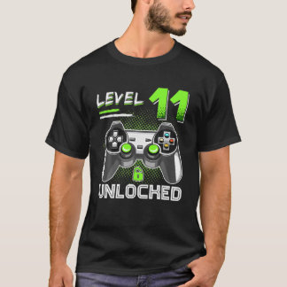 Upplåst videospelsdag på nivå 11 Fantastisk 11:e B T Shirt