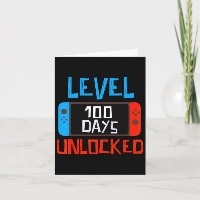 Upplåsta spel i skolan på 100 dagar - 10 dagar kort (Framsida)