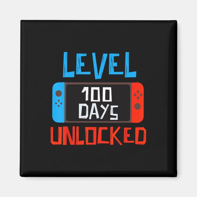 Upplåsta spel i skolan på 100 dagar - 10 dagar magnet (Framsidan)