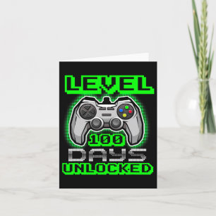 Upplåsta videospel på 100 dagar i skolan kort