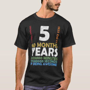 Upplåsta videospel på nivå 5, femte Födelsedagsfes T Shirt