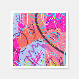 Upplev glädjen pappersservett