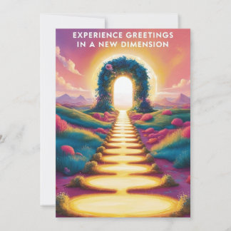 Upplev Hälsning i en ny dimension - Surreal Inbjudningar