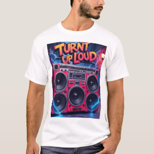 Upplev hög, 80-tums återtro t shirt