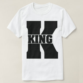 Upplev Royalty i varje stitch - Kung White T Shirt