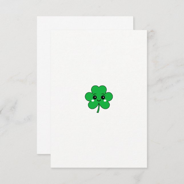 Upplev Shamrock Sergranatens magi Spara Datumet (Fram/baksida)
