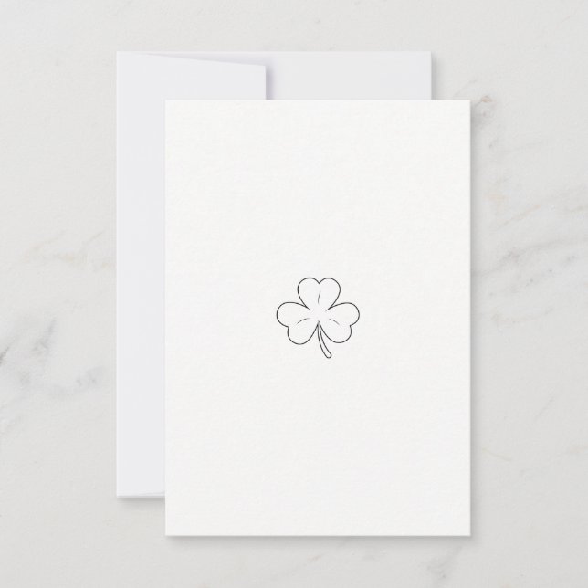 Upplev Shamrock Sergranatens magi Spara Datumet (Framsida)