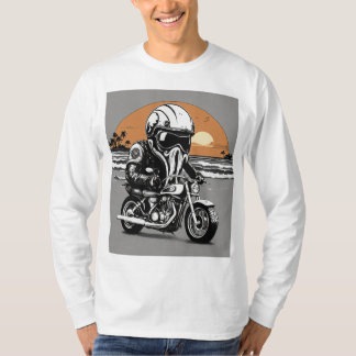 Upplev Stil: Motorcykelinspirerade T-Shirt-Des T Shirt