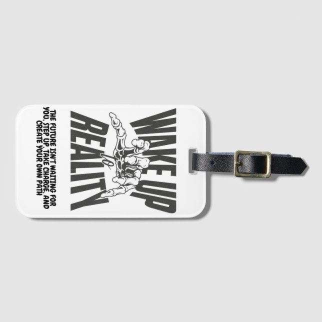 Upplev verkligheten bagagebricka (Framsida horisontal)