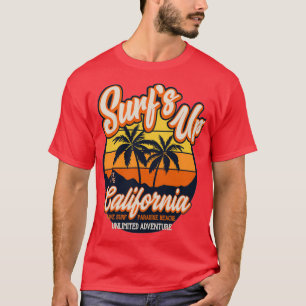 Upplever obegränsad äventyr california t shirt