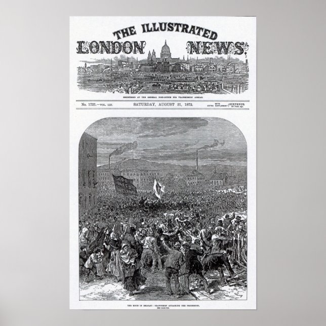 Upploppen i Belfast Poster (Framsidan)