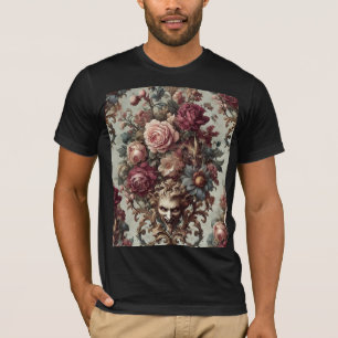 🌺 Upploppet att blomma – gotisk konstnärlig kropp T Shirt