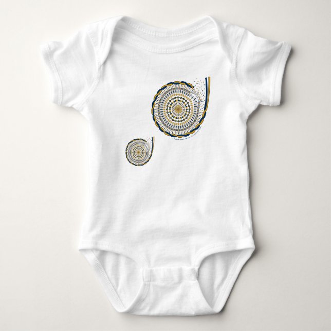 Upplös barn och baby ljust skjorta tee (Framsida)