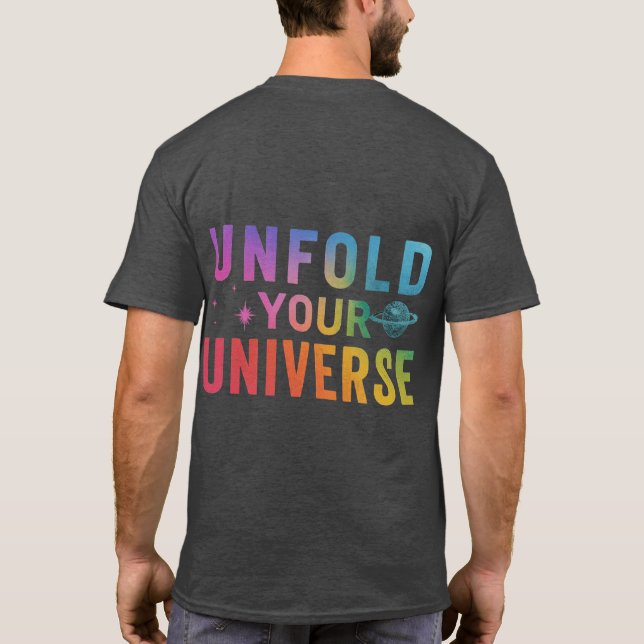 upplösa_ universum_T-Shirt T Shirt (Baksida)
