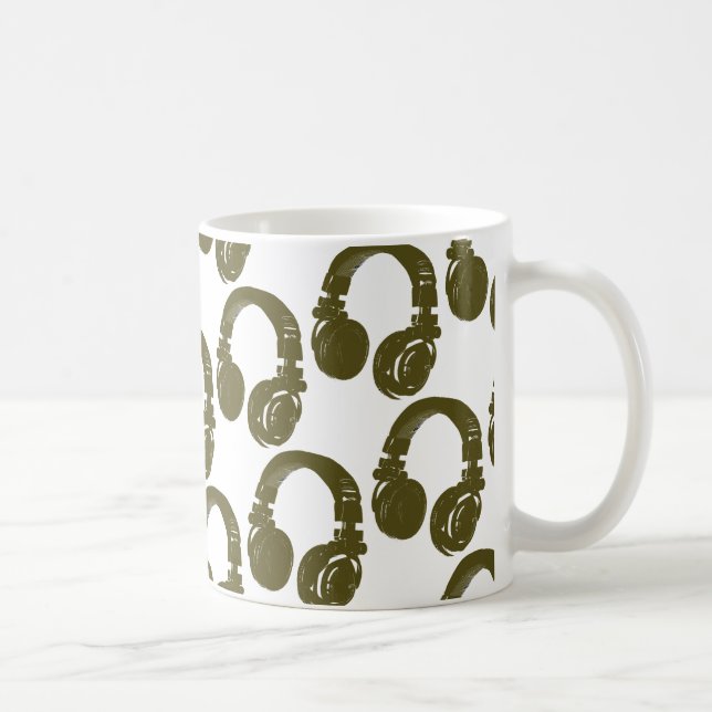 upplöser hörlurar kaffemugg (Höger)