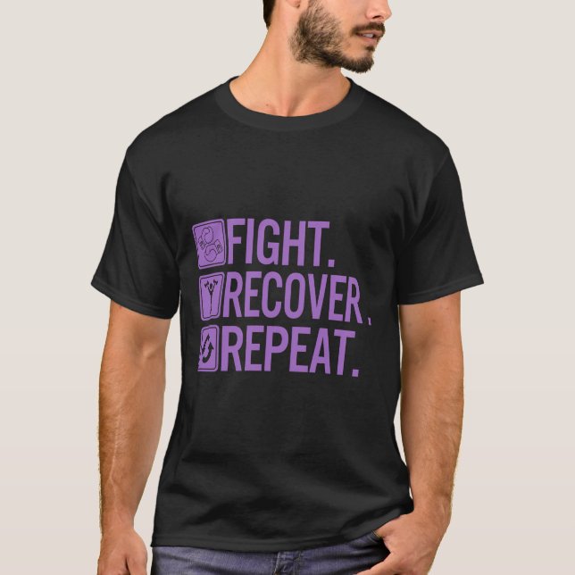 Upplösning av Disorder Recovery-strid Ed Warrior T Shirt (Framsida)