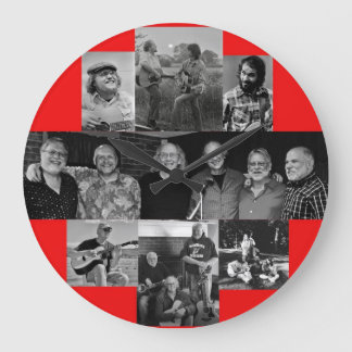 Upplösning av vägg stor klocka