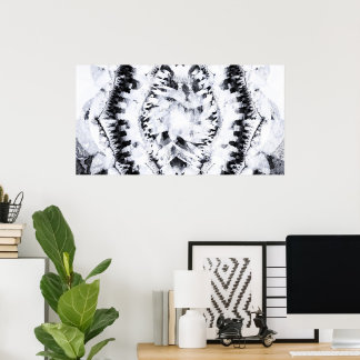 Upplösning i ljus poster