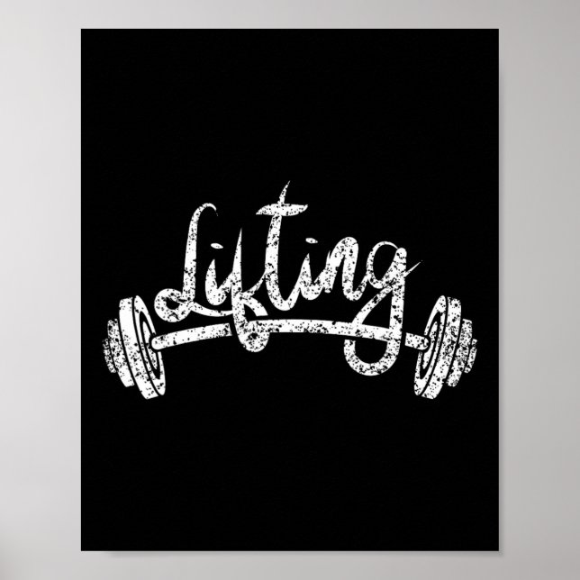 Upplyft Hiss-gym med viktning 1 Poster (Framsidan)