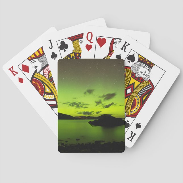 Upplysande Aurora Casinokort (Baksidan)