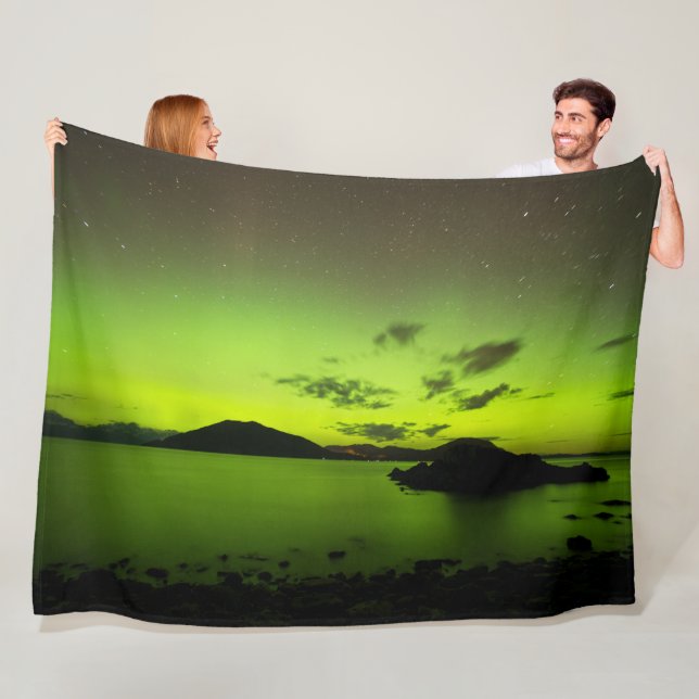 Upplysande Aurora Fleecefilt (På plats)