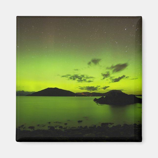 Upplysande Aurora Magnet (Framsidan)