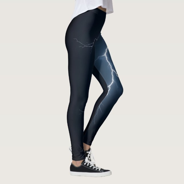 upplysande strängar leggings (Höger)