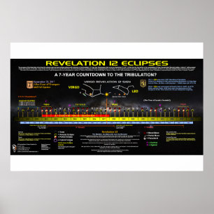 Upplysning 12 - Eclipse Mönster Poster