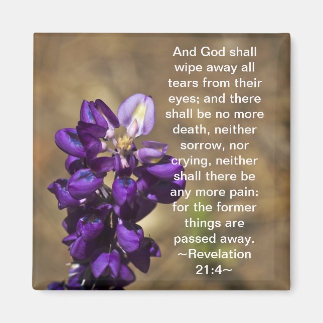 Upplysning 21:4 magnet (Framsidan)