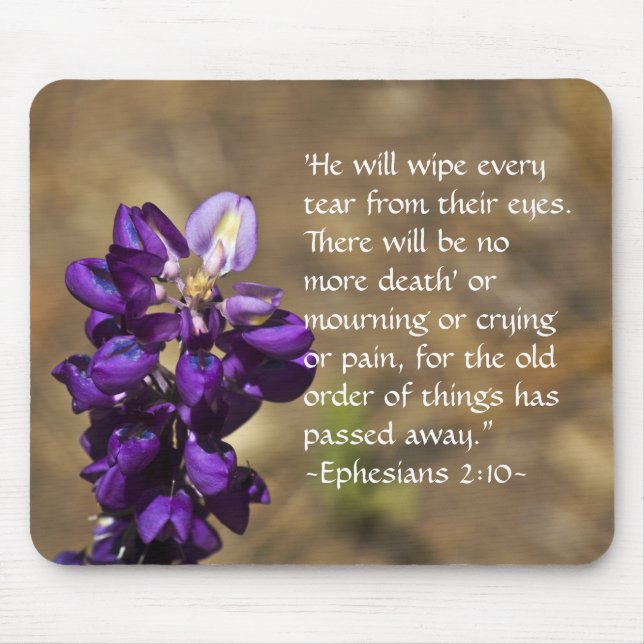 Upplysning 21:4 musmatta (Framsidan)