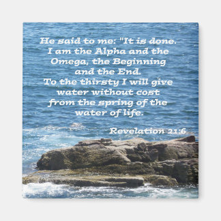 Upplysning 21:6 magnet