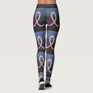 Upplysning om bröstcancer - Abstrakt Leggings