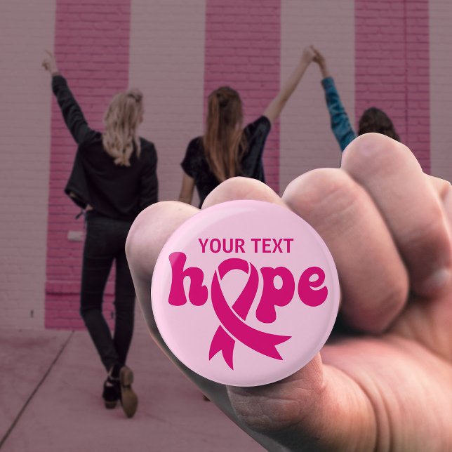 Upplysning om bröstcancer Anpassningsbar om menyfl Knapp (Skapare uppladdad)