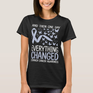 Upplysning om cancercancer Ribbon Stomach Cancer A T Shirt