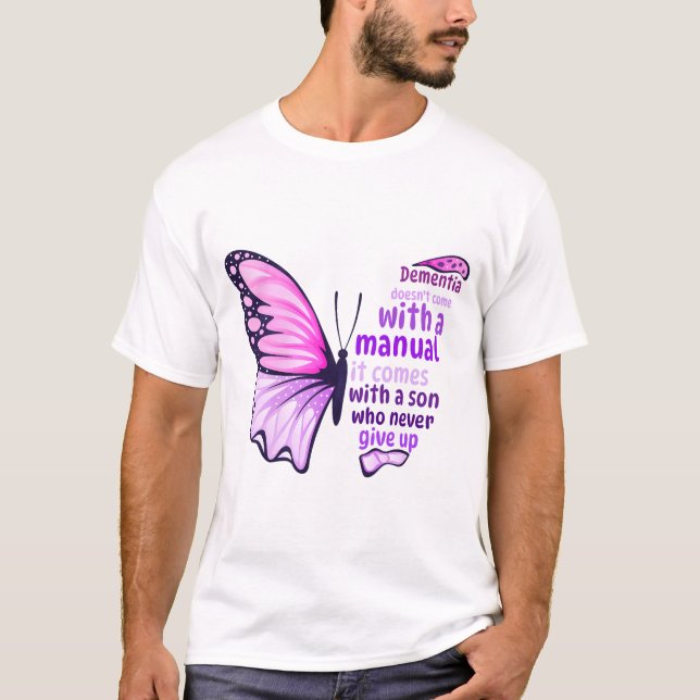 Upplysning om demetia alzheimer t-shirt (Framsida)