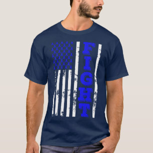 Upplysning om Huntingtons sjukdom Kamp mot amerika T Shirt