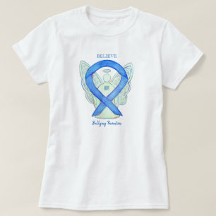 Upplysning om leksaksförebyggande Ribbon Anpassnin T Shirt