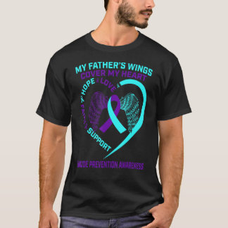Upplysning om Lila Självmordsförebyggande åtgärder T Shirt