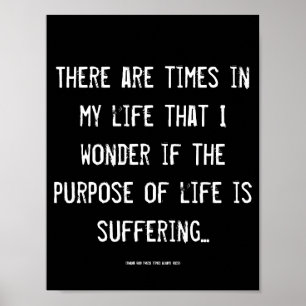 Upplysning om livets inspirationskälla poster