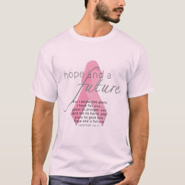 Upplysning om Rosa om bröstcancer hos menyfliksomr T Shirt