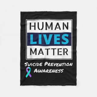 Upplysning om självmord Människors liv Fleecefilt