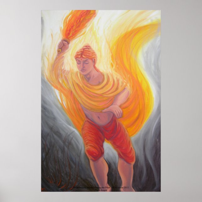 Upplysningar frigör minnet poster (Framsidan)