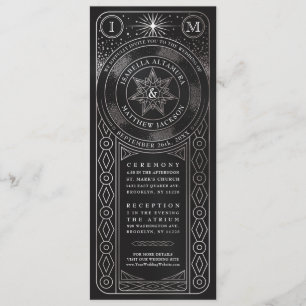 Upplysningar om Bröllop i Celestial Union (Tall Si Inbjudningar