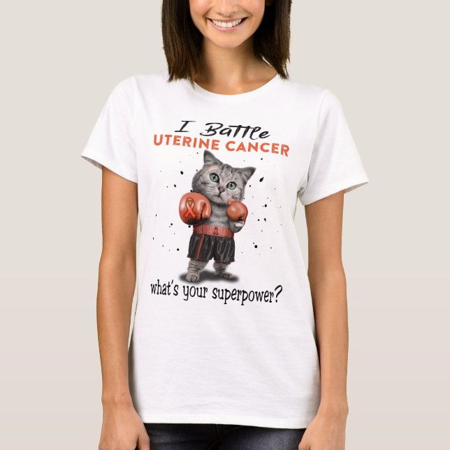 Upplysningar om bröstcancer - stöd för menyflikar t shirt (Framsida)