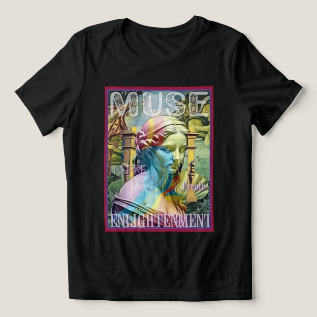 UPPLYSNINGENS MUSOR T SHIRT (Design Framsida)