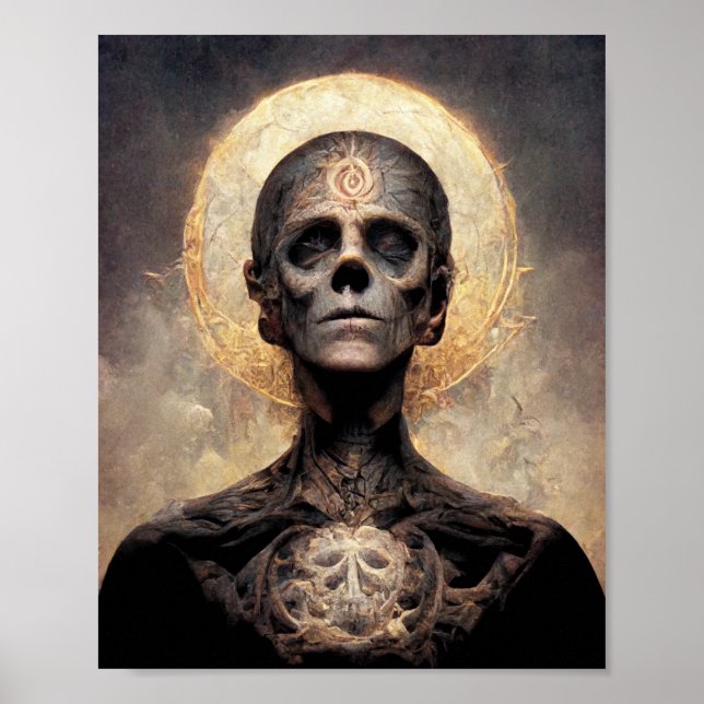 UpplysningsFantasy Sci-Fi Art Poster (Framsidan)